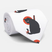 Katzen als Krieger Samurai - Wählen Sie die Hinter Krawatte (Gerollt)