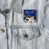 Katzen am Klavier Button (Beispiel)