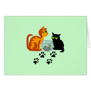 Katzen am Spiel