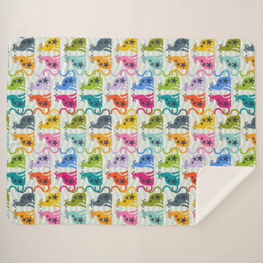 Katzen am Strand Sherpadecke (Vorderseite (Horizontal))