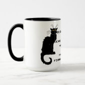 Katzen angebetet als Götter; Sie haben nicht Tasse (Links)