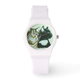 Katzen Armbanduhr