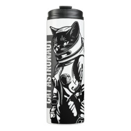 Katzen-Astronaut  Thermosbecher