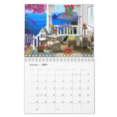 Katzen auf dem Strand-Kalender Kalender (Jan 2027)