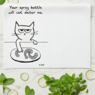 Katzen auf den Countertops - Funny Kittuch Geschirrtuch