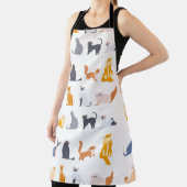 Katzen auf der ganzen Welt Schürze (InSitu)