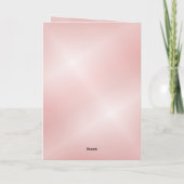 Katzen auf einem Kirschblossom Bäume Mädchen Gebur Karte (Rückseite)