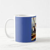 Katzen auf einem Schiff Kaffeetasse (Links)