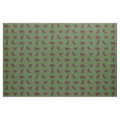 Katzen auf Grün Stoff (Fat Quarter (45,7 x 55,9 cm))