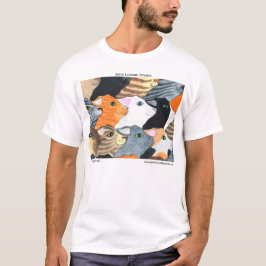 Katzen auf Parade-Shirt T-Shirt