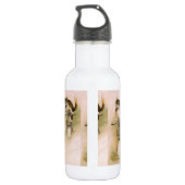 Katzen auf Rädern Trinkflasche (Rückseite)