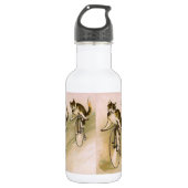 Katzen auf Rädern Trinkflasche (Vorderseite)