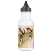Katzen auf Rädern Trinkflasche (Rechts)