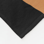 Katzen auf schwarz fleecedecke (Ecke)