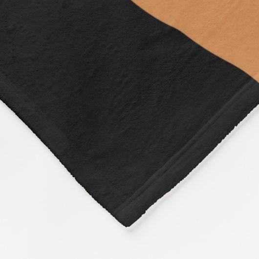 Katzen auf schwarz fleecedecke (Ecke)