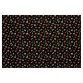Katzen auf schwarz stoff (Fat Quarter (45,7 x 55,9 cm))