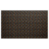 Katzen auf schwarz stoff (Yard (91,4 cm))