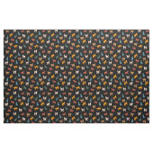 Katzen auf schwarz stoff (Fat Quarter (45,7 x 55,9 cm))