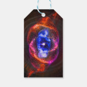 Katzen Augennebel Außenraumbild Geschenkanhänger (Rückseite)