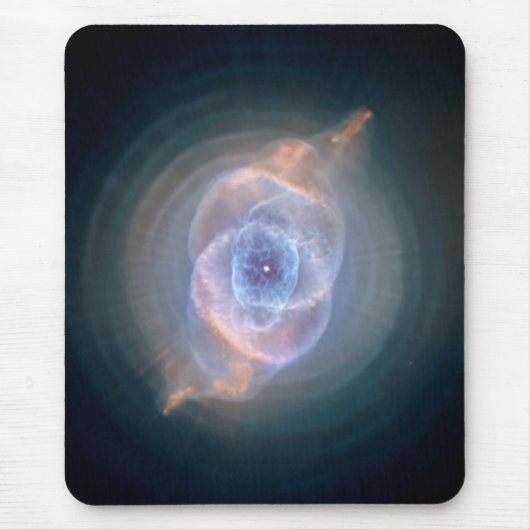 Katzen Augennebel Mousepad (Vorne)