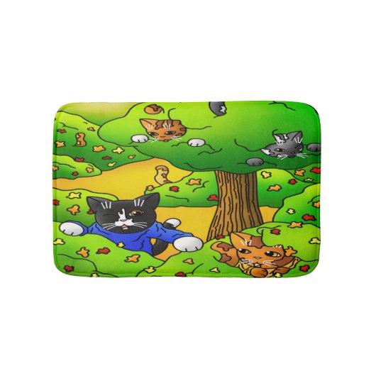 Katzen ausblenden badematte (Vorderseite)