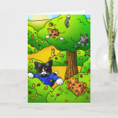 Katzen ausblenden karte (Vorderseite)