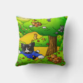 Katzen ausblenden kissen (Rückseite)