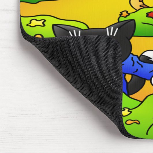 Katzen ausblenden mousepad (Ecke)