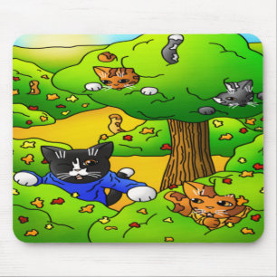 Katzen ausblenden mousepad