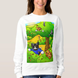 Katzen ausblenden sweatshirt