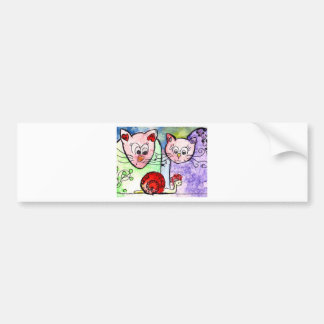 Katzen Autoaufkleber