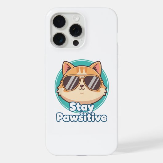 Katzen-Aviator-Sonnenbrille iPhone 15 pro max Hüll Hülle (Rückseite)