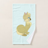 Katzen Badehandtuch-Set Badhandtuch Set (Handtuch)