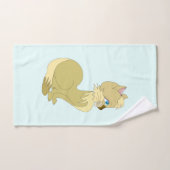 Katzen Badehandtuch-Set Badhandtuch Set (Handtuch)