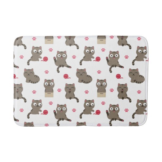 Katzen Badematte (Vorderseite)