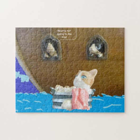 Katzen! Baden immer! Puzzle (Horizontal)