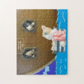Katzen! Baden immer! Puzzle (Vertikal)