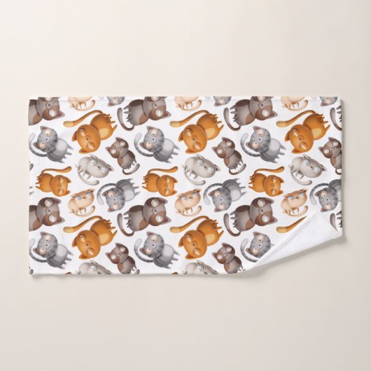 Katzen Badhandtuch Set (Handtuch)