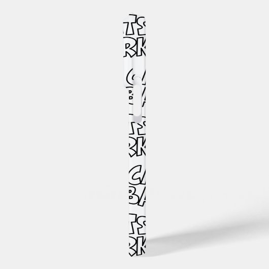 Katzen Bark Case-Mate iPhone Hülle (Rückseite / Links)