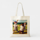 Katzen Baseball Tragetasche (Rückseite)