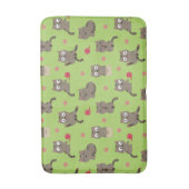 Katzen Bath Mat Badematte (Vorderseite Vertikal)