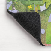 Katzen-Baum-Haus Mousepad (Ecke)