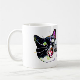 Katzen-Becher, den "ich kam, ich, sah, I FRAZZED " Kaffeetasse