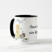 Katzen-Becher Tasse (Vorderseite Links)