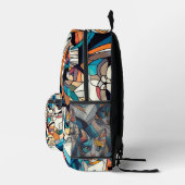 Katzen Bedruckter Rucksack (Rechts)