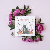 Katzen-Begleiter und Zuhause Sitzen Visitenkarte