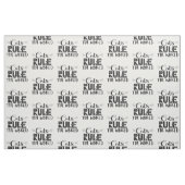 Katzen beherrschen die trendigen Plakatflüster der Stoff (Fat Quarter (45,7 x 55,9 cm))