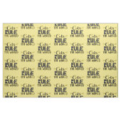 Katzen beherrschen die trendigen Plakatflüster der Stoff (Fat Quarter (45,7 x 55,9 cm))