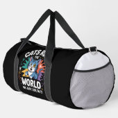 KATZEN BEHERRSCHEN DIE WELT DUFFLE BAG (Rechte Ecke)