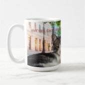 Katzen beherrschen die Welt Kaffeetasse (Links)